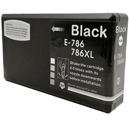 Epson 786XL Black High-Yield Remanufactured Ink Cartridge (T786XL120)