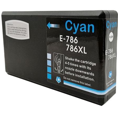 Epson 786XL Cyan High-Yield Remanufactured Ink Cartridge (T786XL220)