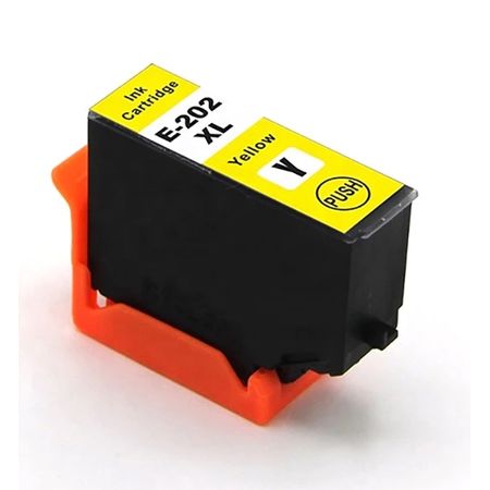 Epson 202XL Yellow High-Yield Remanufactured Ink Cartridge (T202XL420-S)